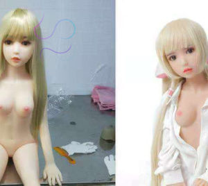 Chi - Cutie Doll 4' 2 (128cm) flat chest Ready-to-ship